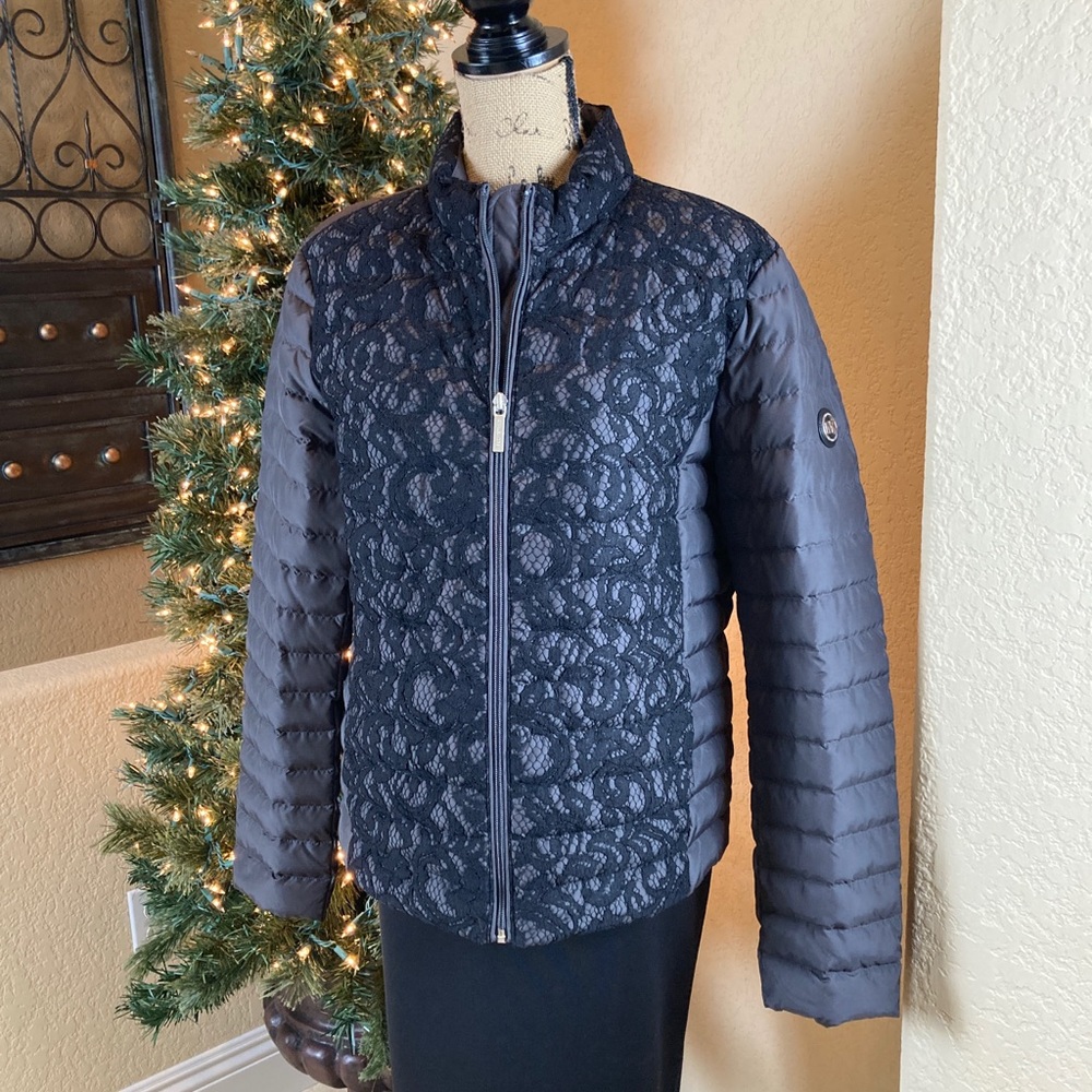 DRESSY PUFFER JACKET BY MK